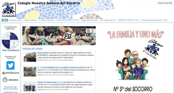 Desktop Screenshot of colegiosocorro.org
